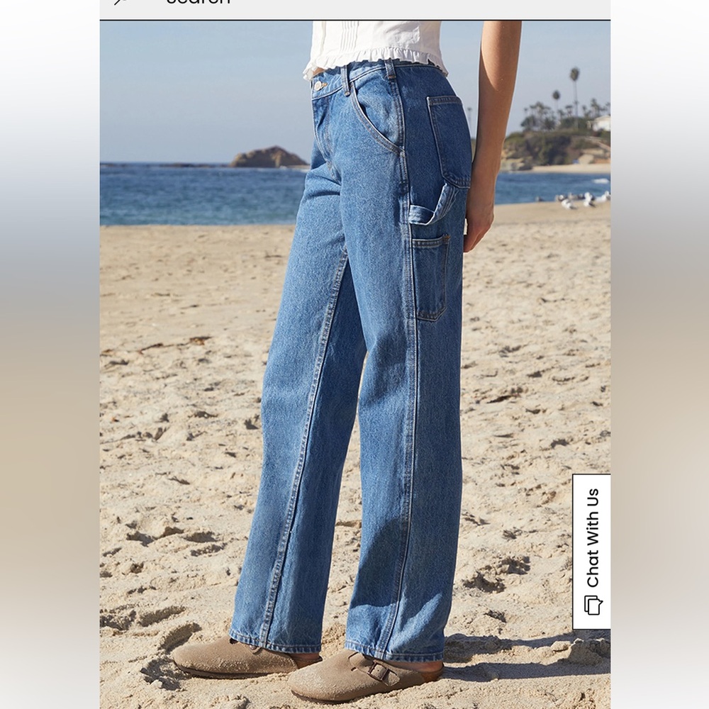 J Galt John Galt Carpenter Jeans, Size S, Medium Rinse